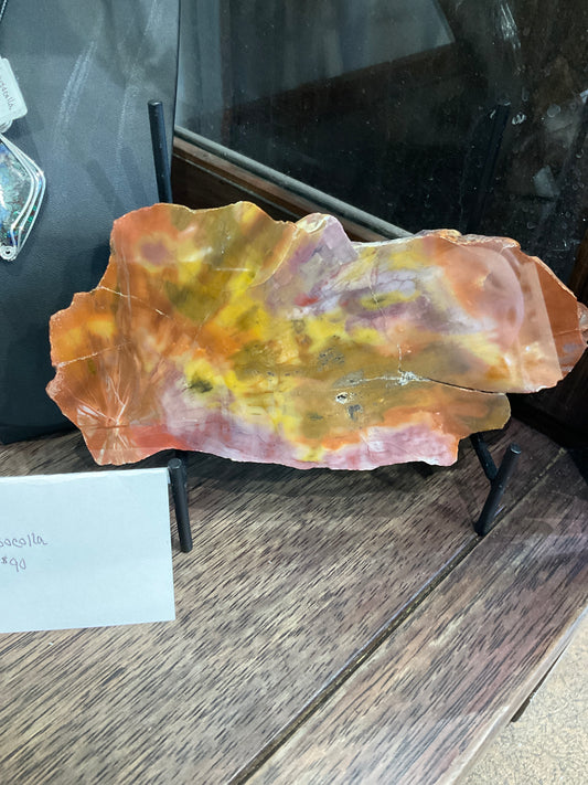HL Thick Red Opalized Wood