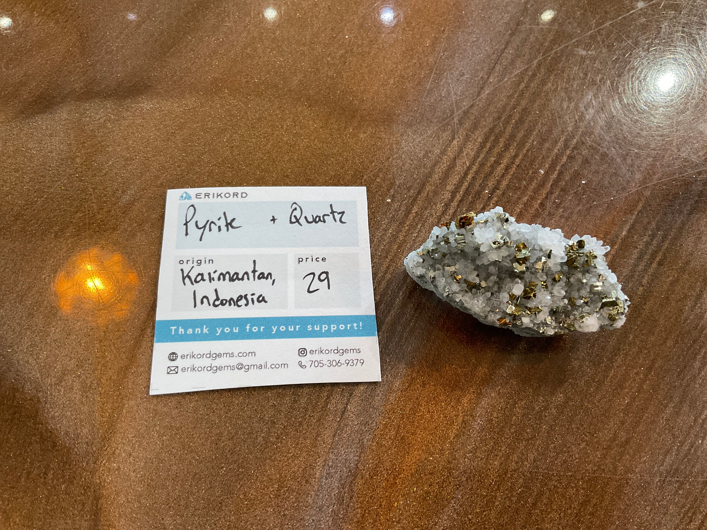 EG49 Pyrite+Quartz