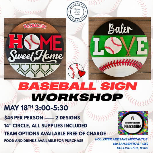 HE Baseball sign Class 5/18