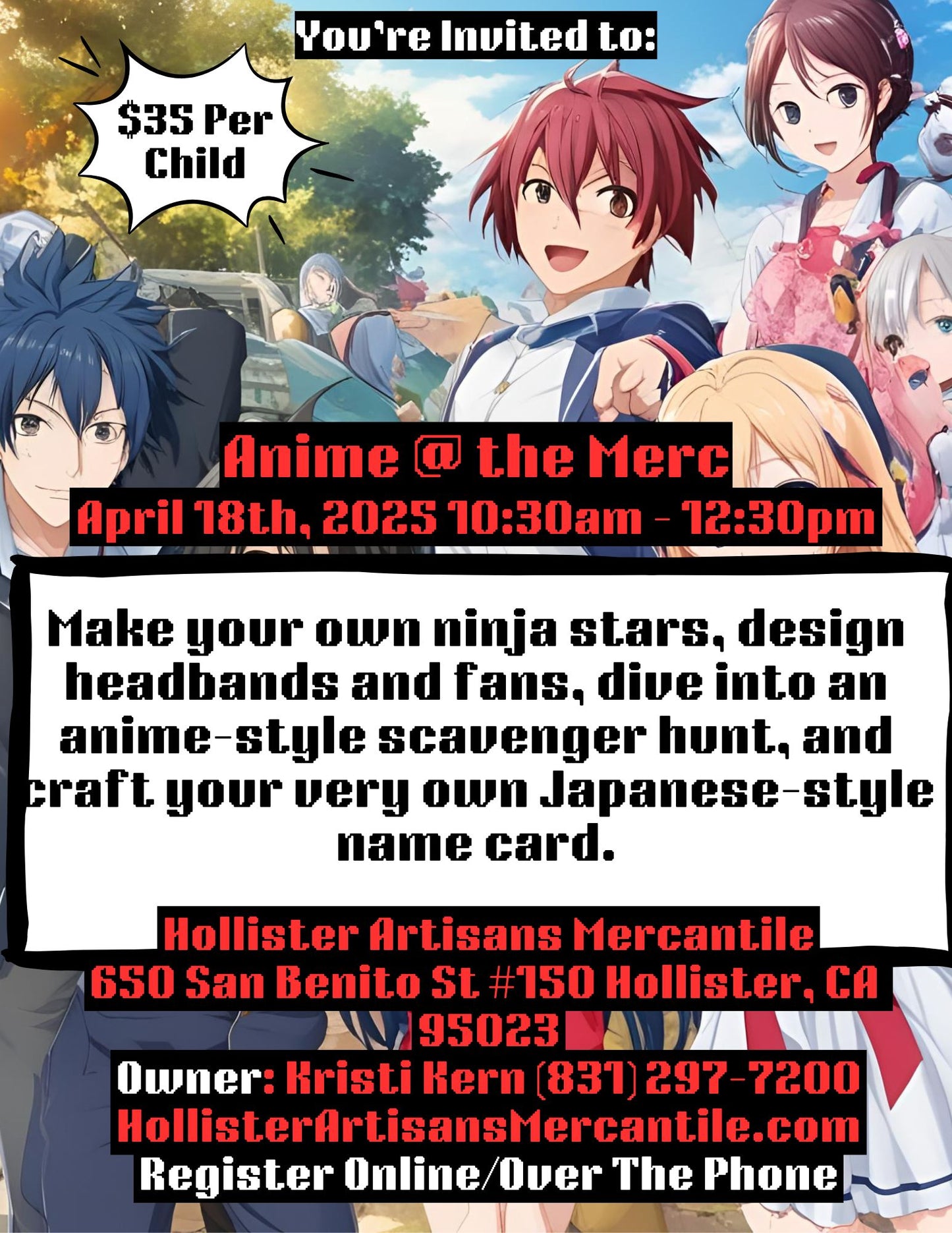 Anime Party 4/18