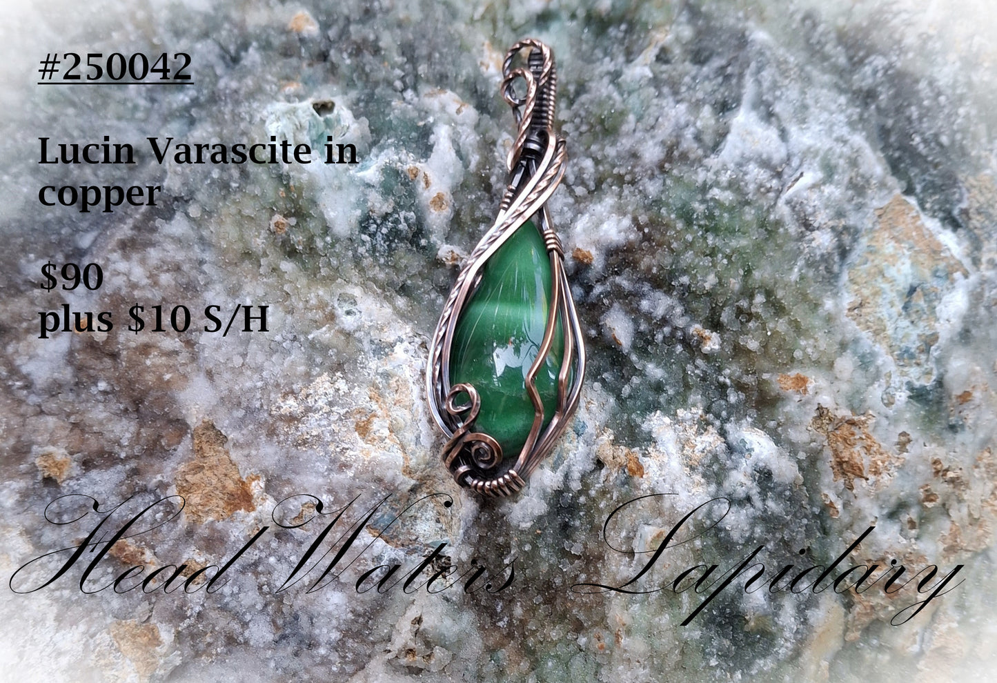 HL #250042 Variscite Pendant