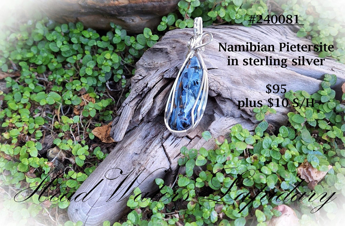 HL #240081 Namibian Pietersite in Sterling
