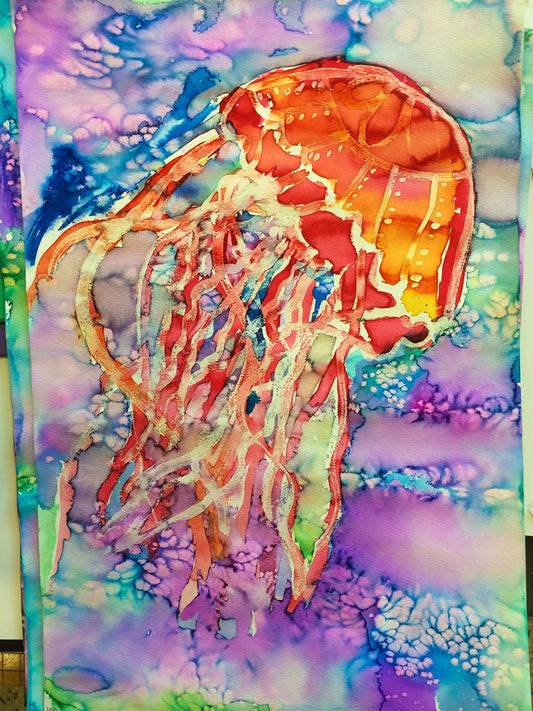 Art Camp 7/29 Under the Sea Slime and Jellyfish