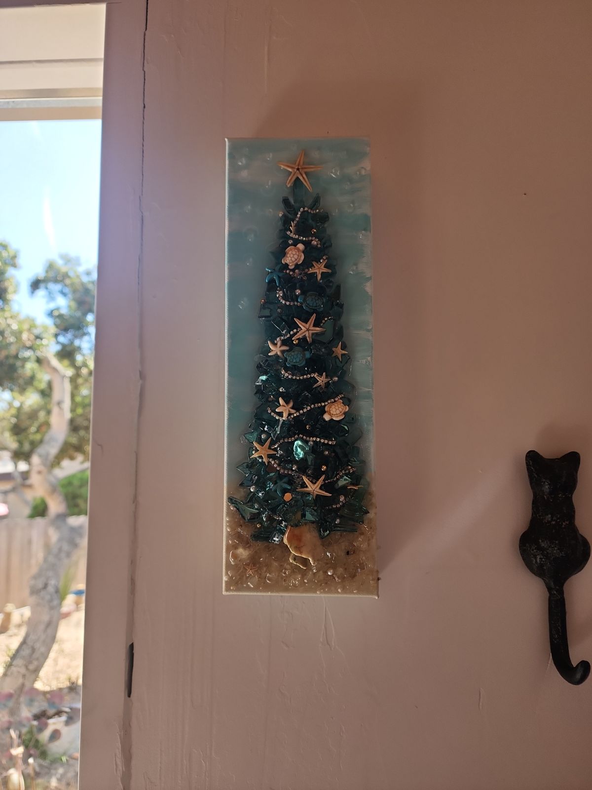 Crushed Glass Christmas Tree 12/14