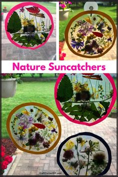 Art Camp 7/10 Great Outdoors Coyote Painting and Flower Suncatchers