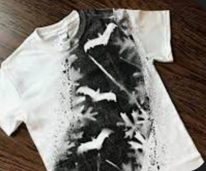 DIY Spooky T-shirts