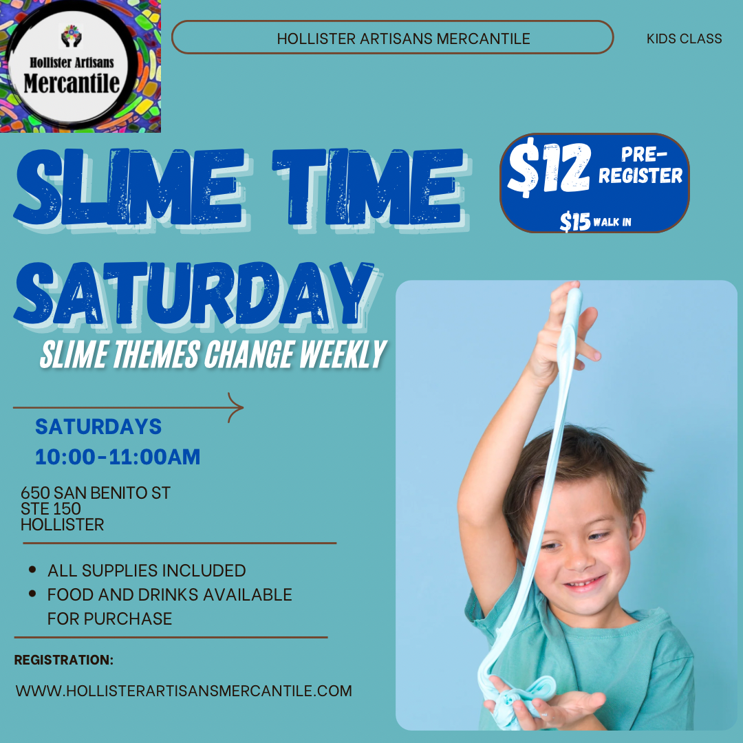 Slime Saturdays  2/22/25