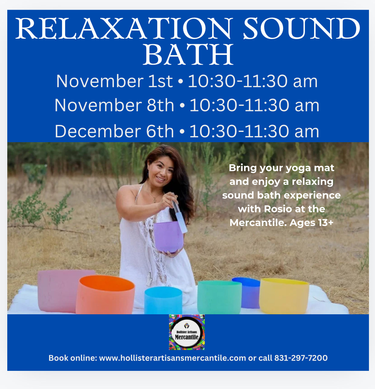 RR Crystal Bowls Sound Healing 11/8