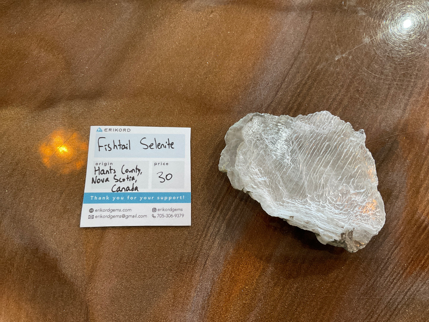 EG42 Fishtail Selenite