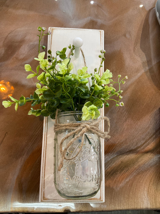 HAM Jar on Hanging Wall Decor
