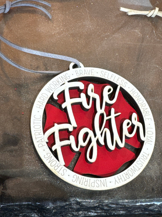 HE Fire Fighter ornament