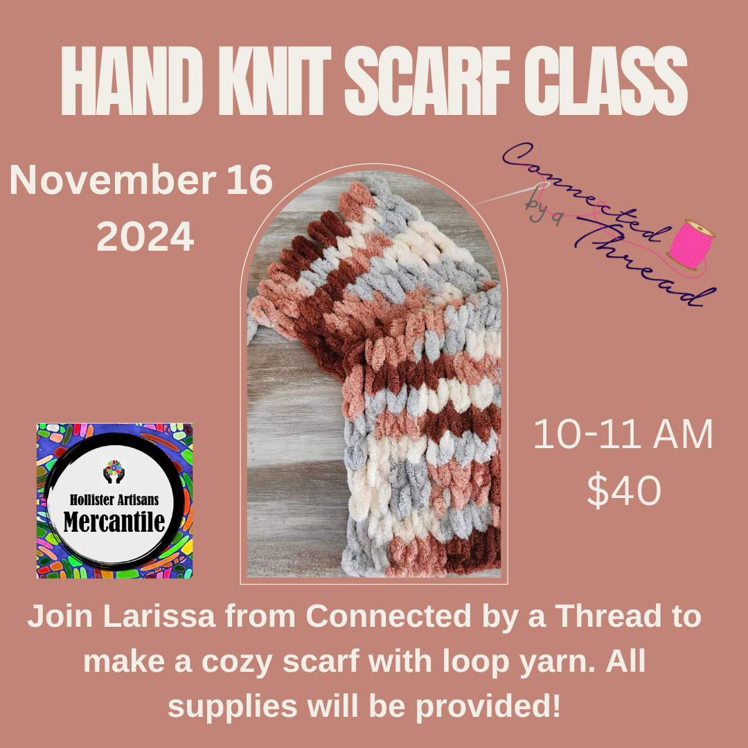 CBAT Loop scarf class all ages 11/16