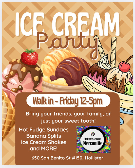 Fun Friday Ice Cream Party