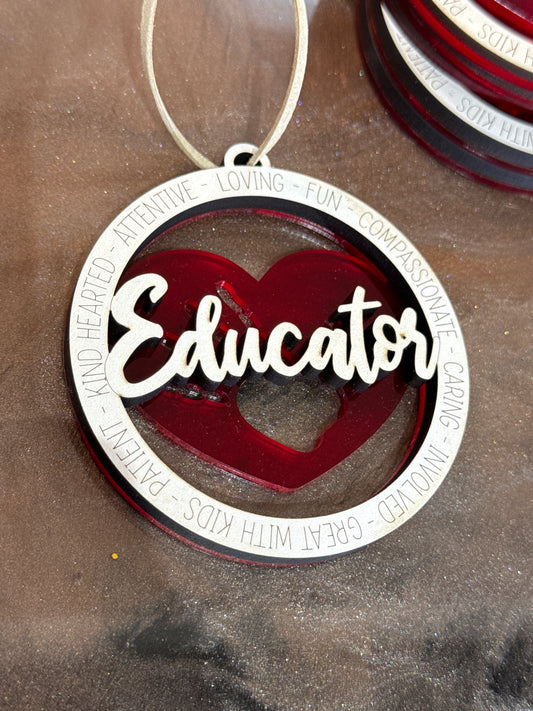 HE Educator ornament