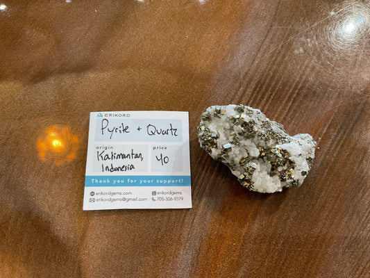 EG50 Pyrite +Quartz