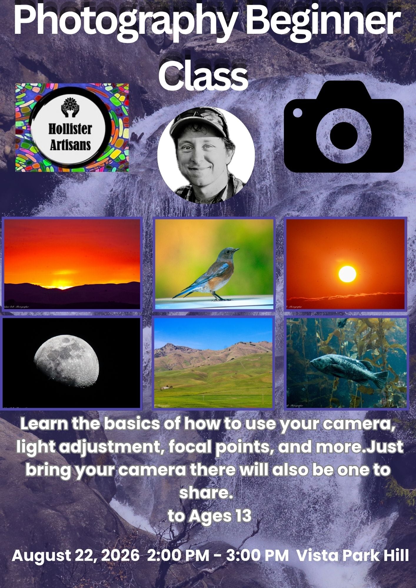 Photography Beginner Class 8/22