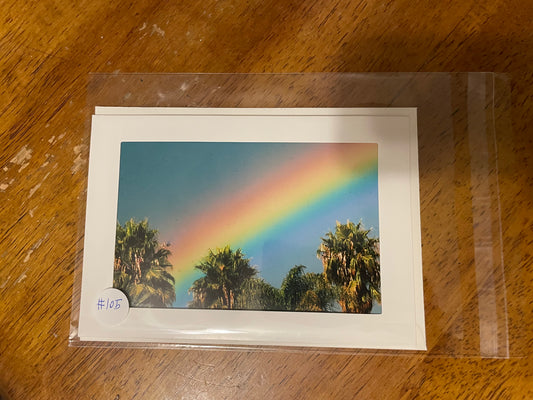 #105 4 x 6 Adam's Photography - Rainbow