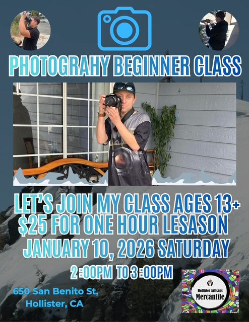 Photography Beginner Class 1/10