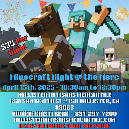 Minecraft Party 4/15