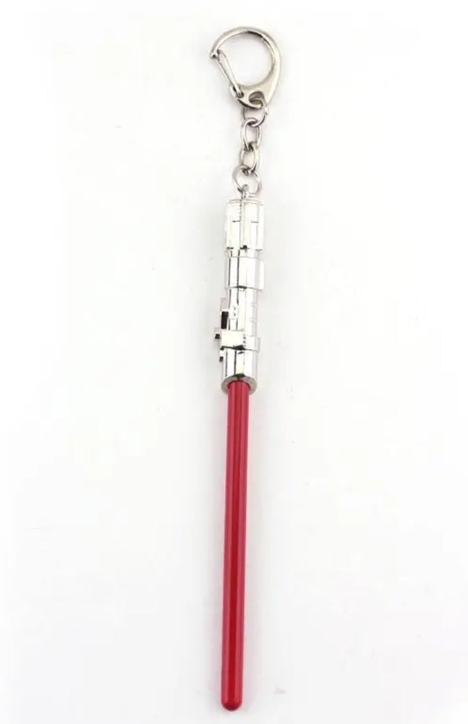 AV Starwars lightsaber keychain RED