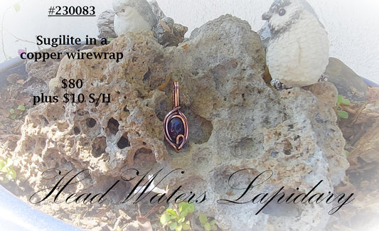 HL #230083 Sugilite in Copper