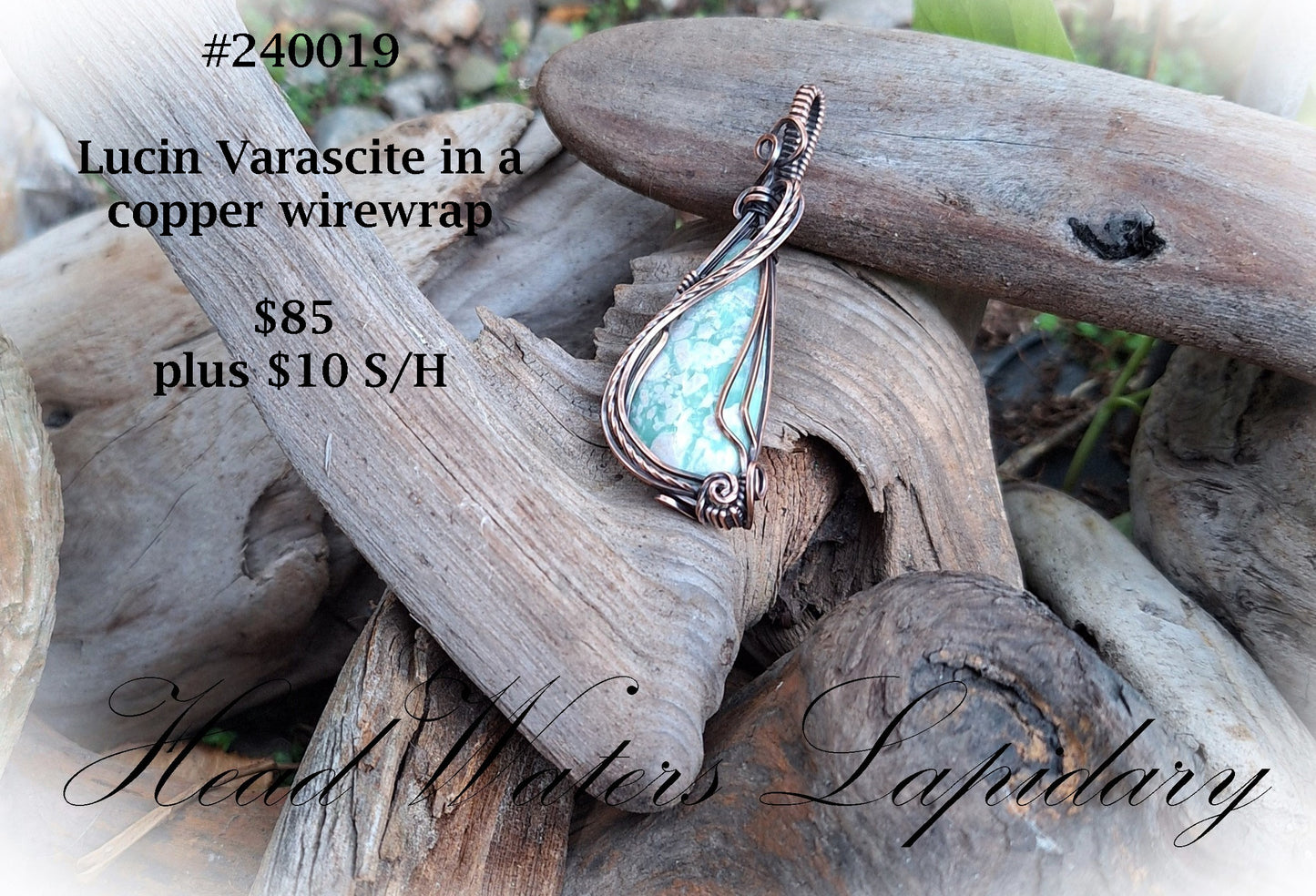 HL #240119 Varascite in Copper