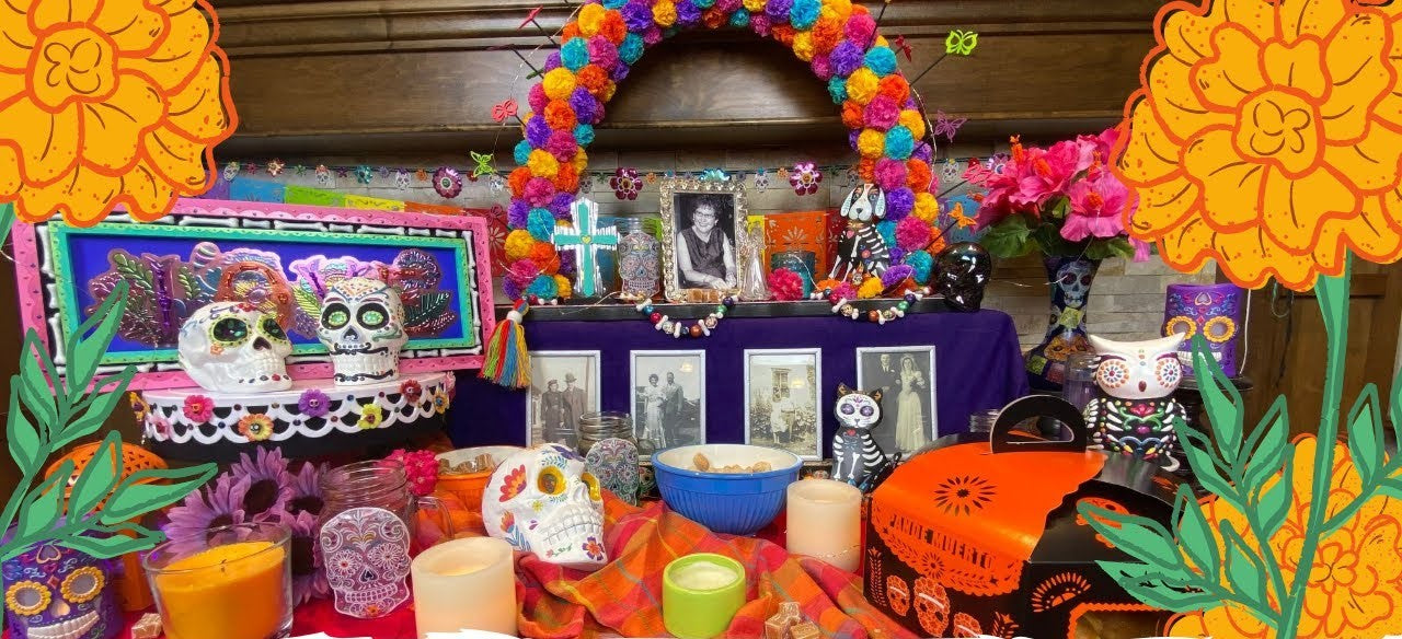 Dia de Los Muertos Altar 10/26