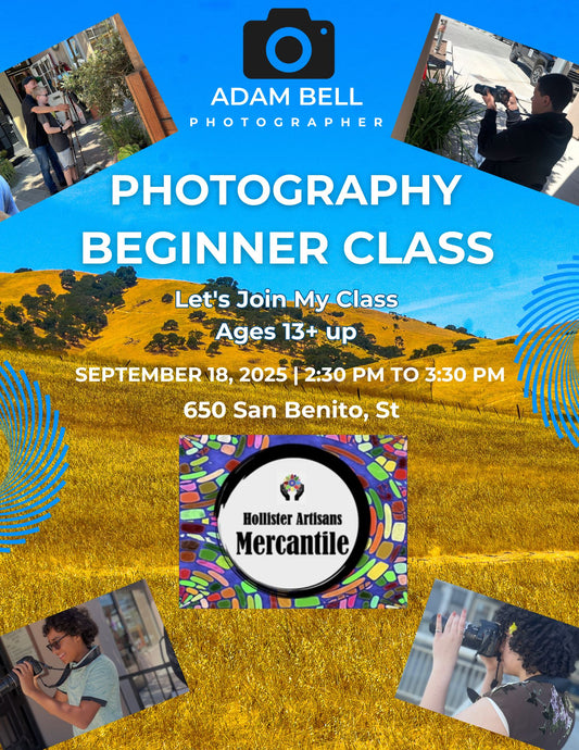 Photography Beginner Class